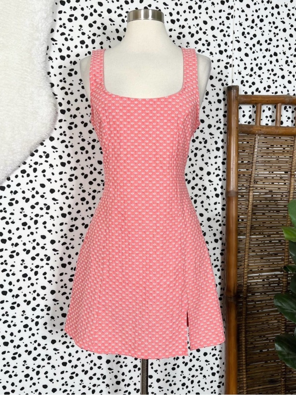 Light pink / salmon tank dress